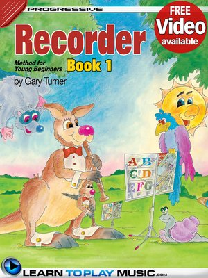 cover image of Recorder Lessons for Kids, Book 1